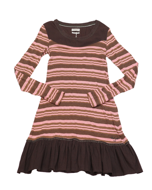 Pink x Black Stripes One Piece