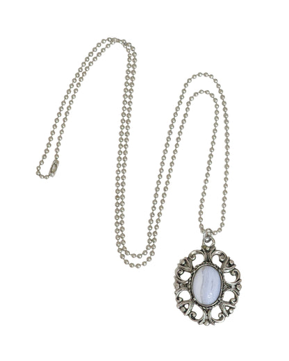 Agate Pendant Necklace