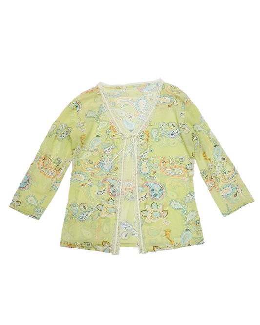 Yellow Paisley Outer