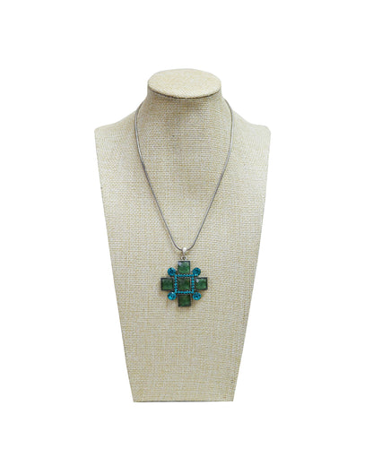 Blue Gemstones Necklace