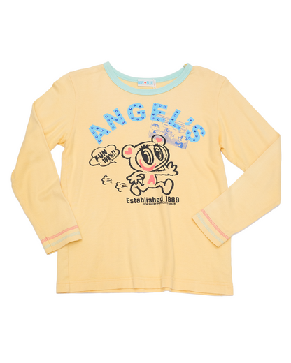 Angel Blue Orange Top