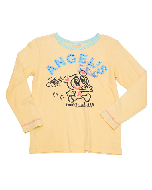 Angel Blue Orange Top