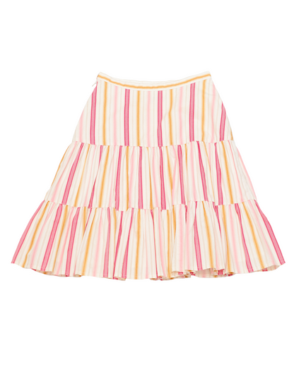 Colorful Striped Skirt