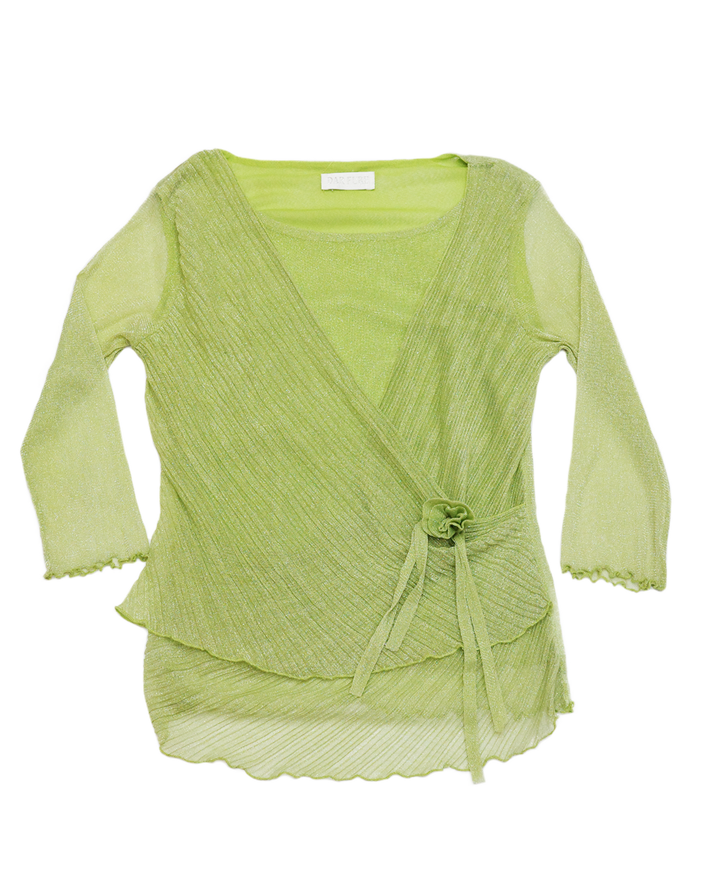 Sparkly Green Top