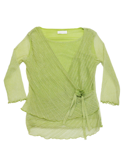 Sparkly Green Top