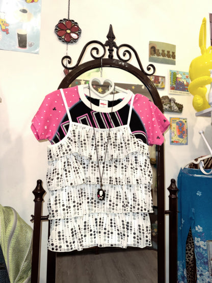 B&W Dots Cami