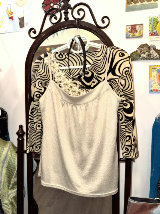 Psychedelic Print Top