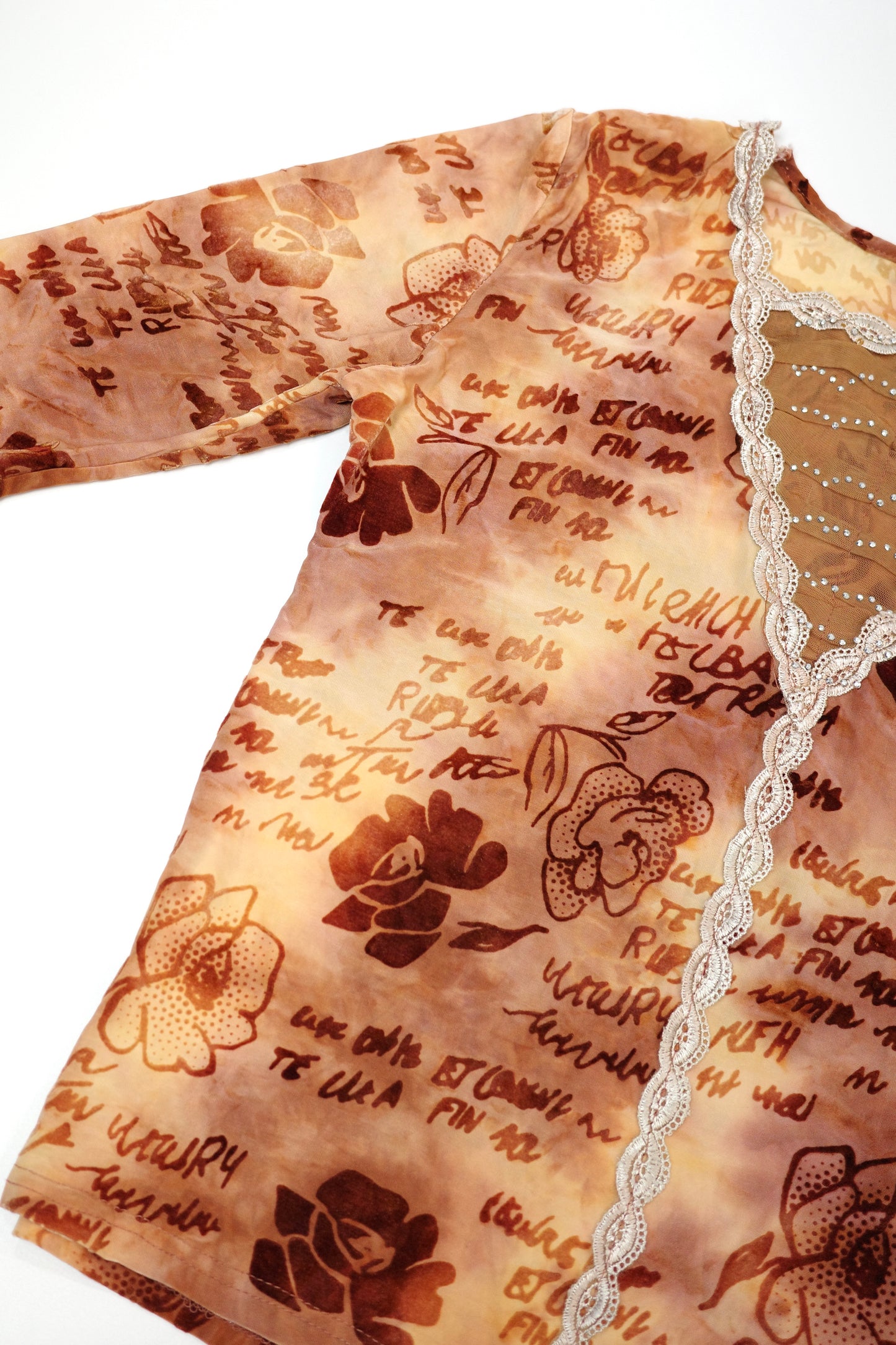 Brown Rose Top