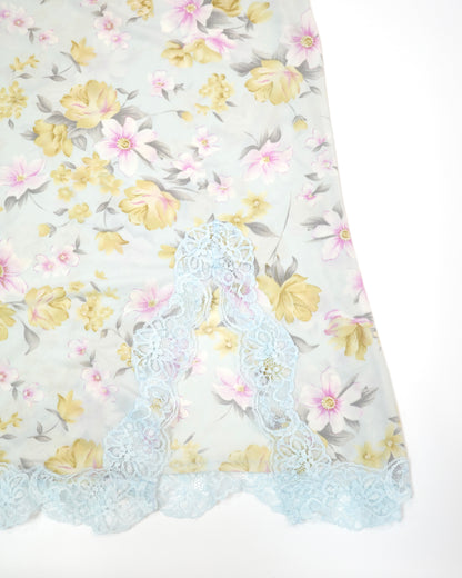 Floral Slip Dress with Slit