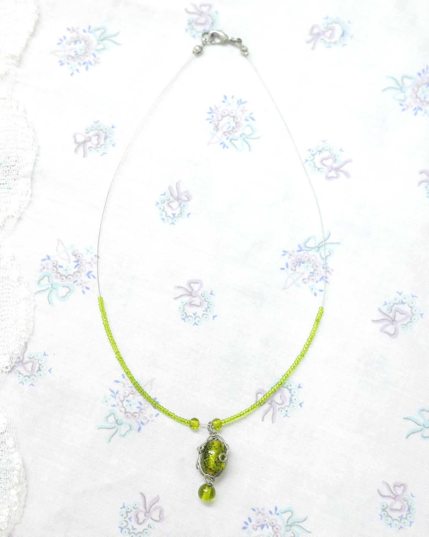 Green Fairy Necklace
