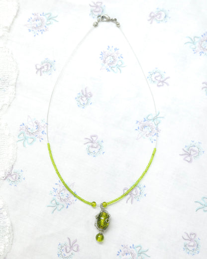 Green Fairy Necklace