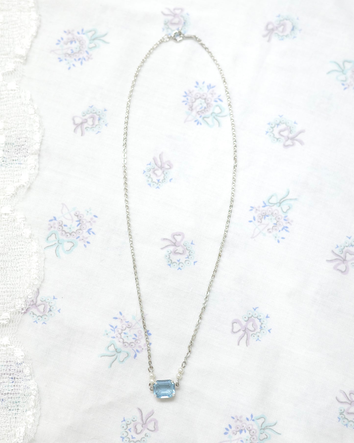 Blue Stone Necklace