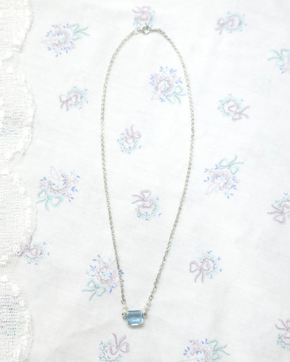 Blue Stone Necklace