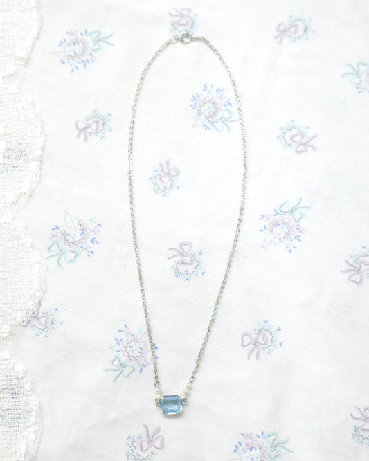 Blue Stone Necklace