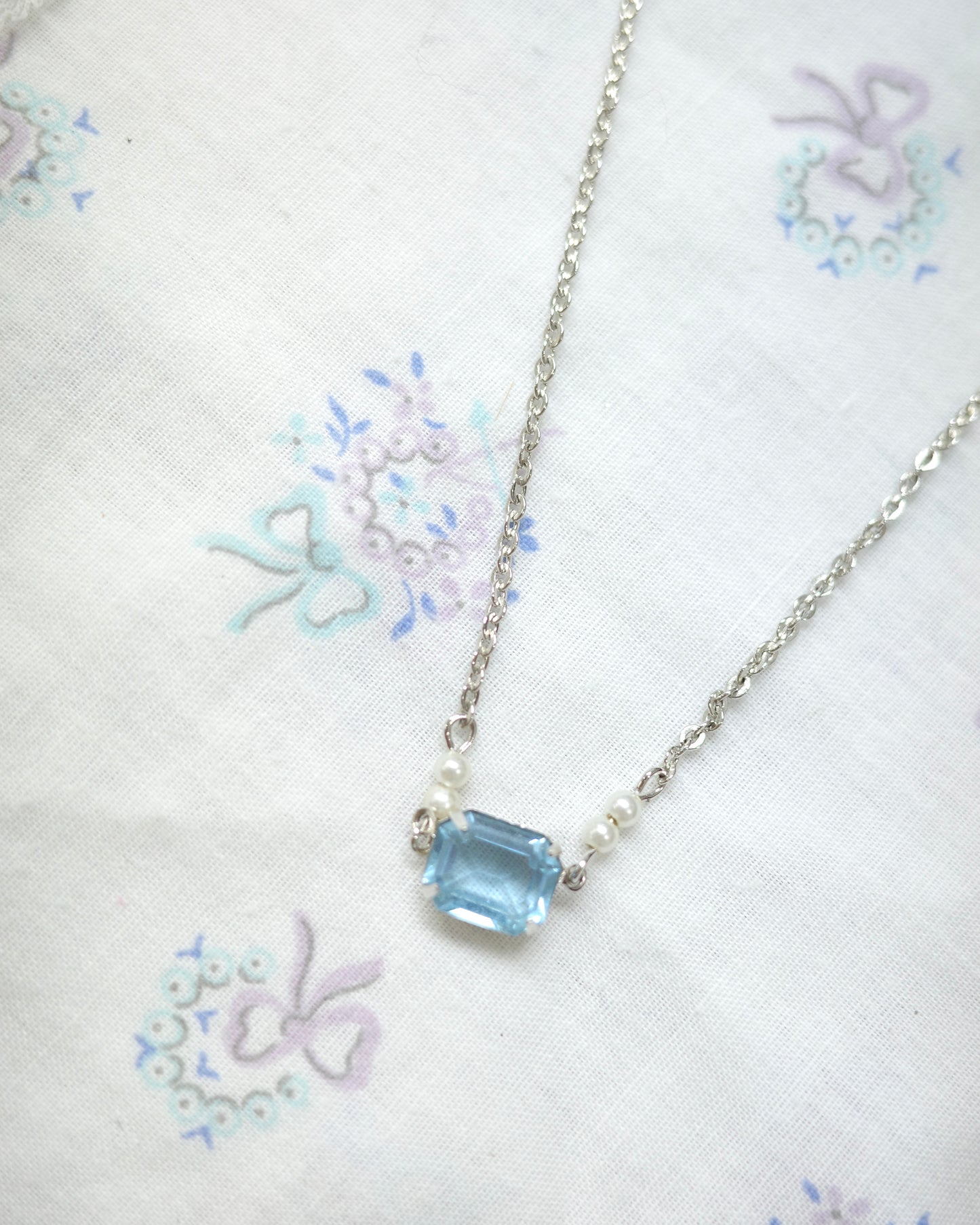 Blue Stone Necklace