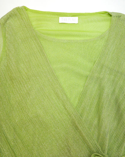 Sparkly Green Top