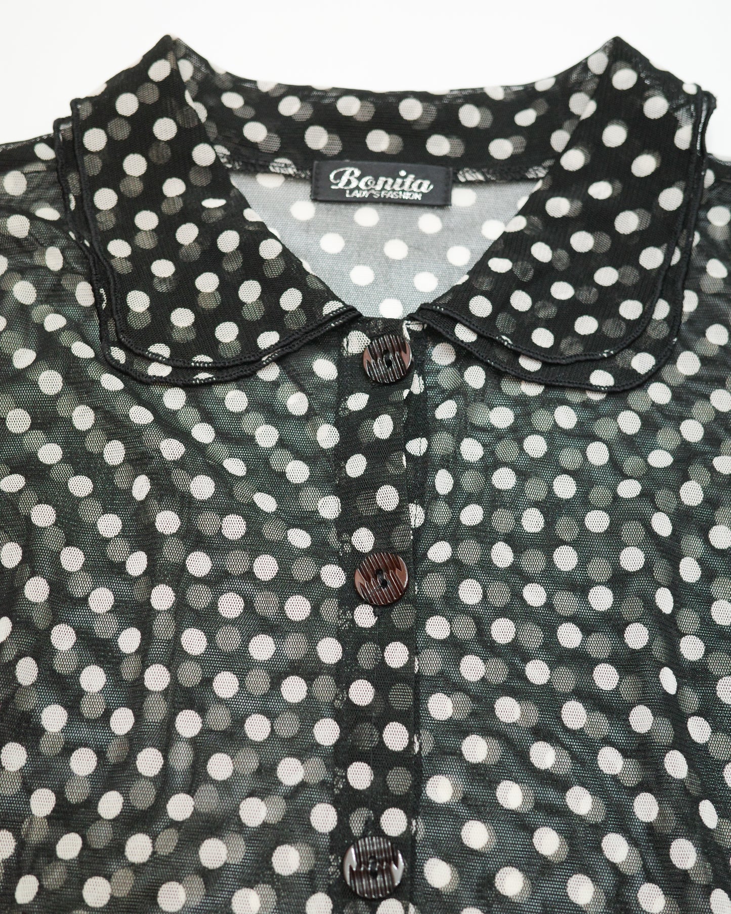 Mesh Dots Shirt
