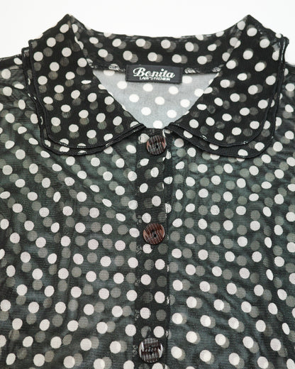 Mesh Dots Shirt