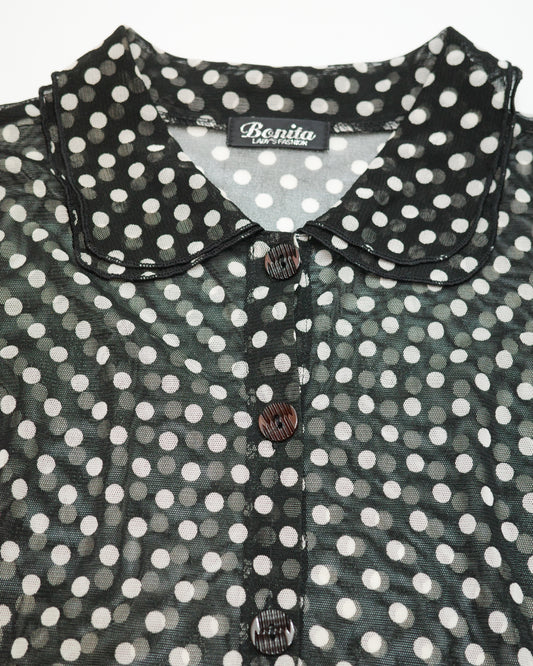 Mesh Dots Shirt