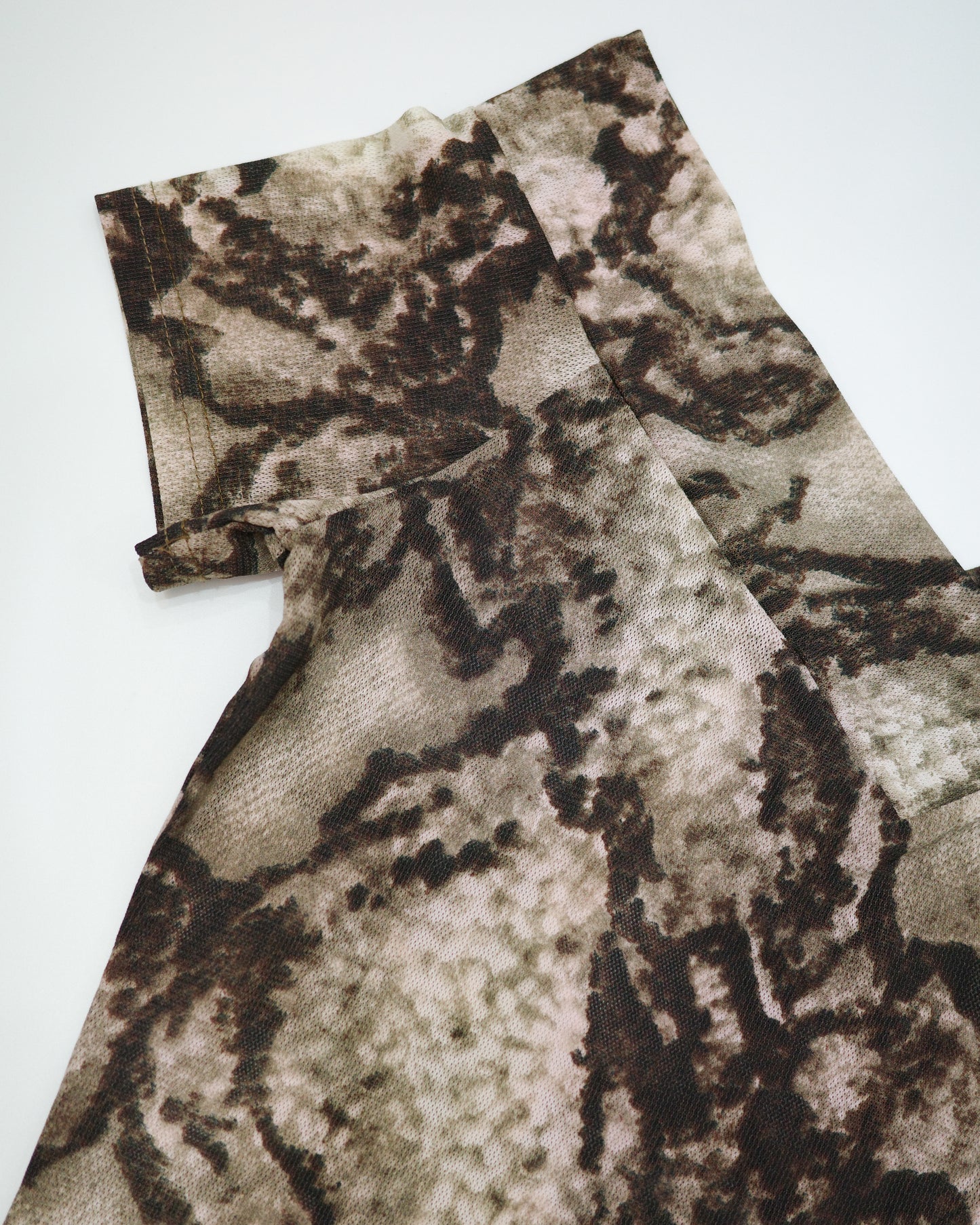 V-Neck Snake Pattern Top