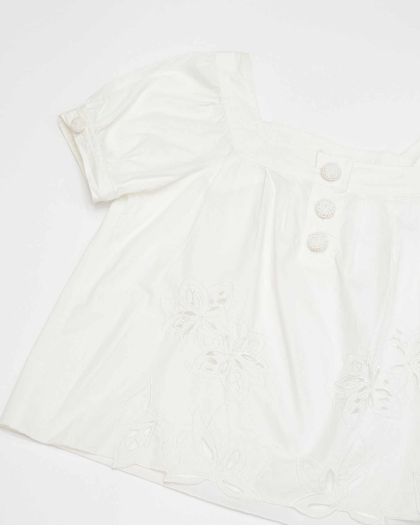 Square-neck Blouse