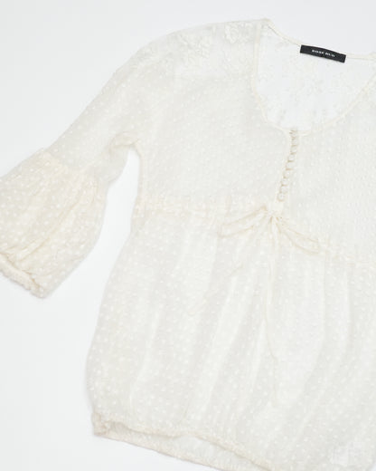 Rose Bud Boho Lace Top