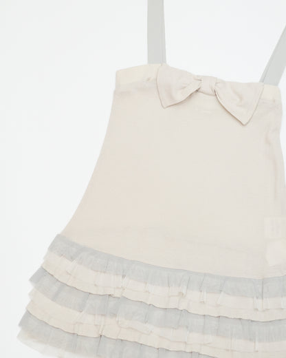 Jill Stuart Gray Ribbon Cami