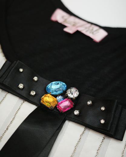 Juicy Girl Gemstones Ribbon Tank
