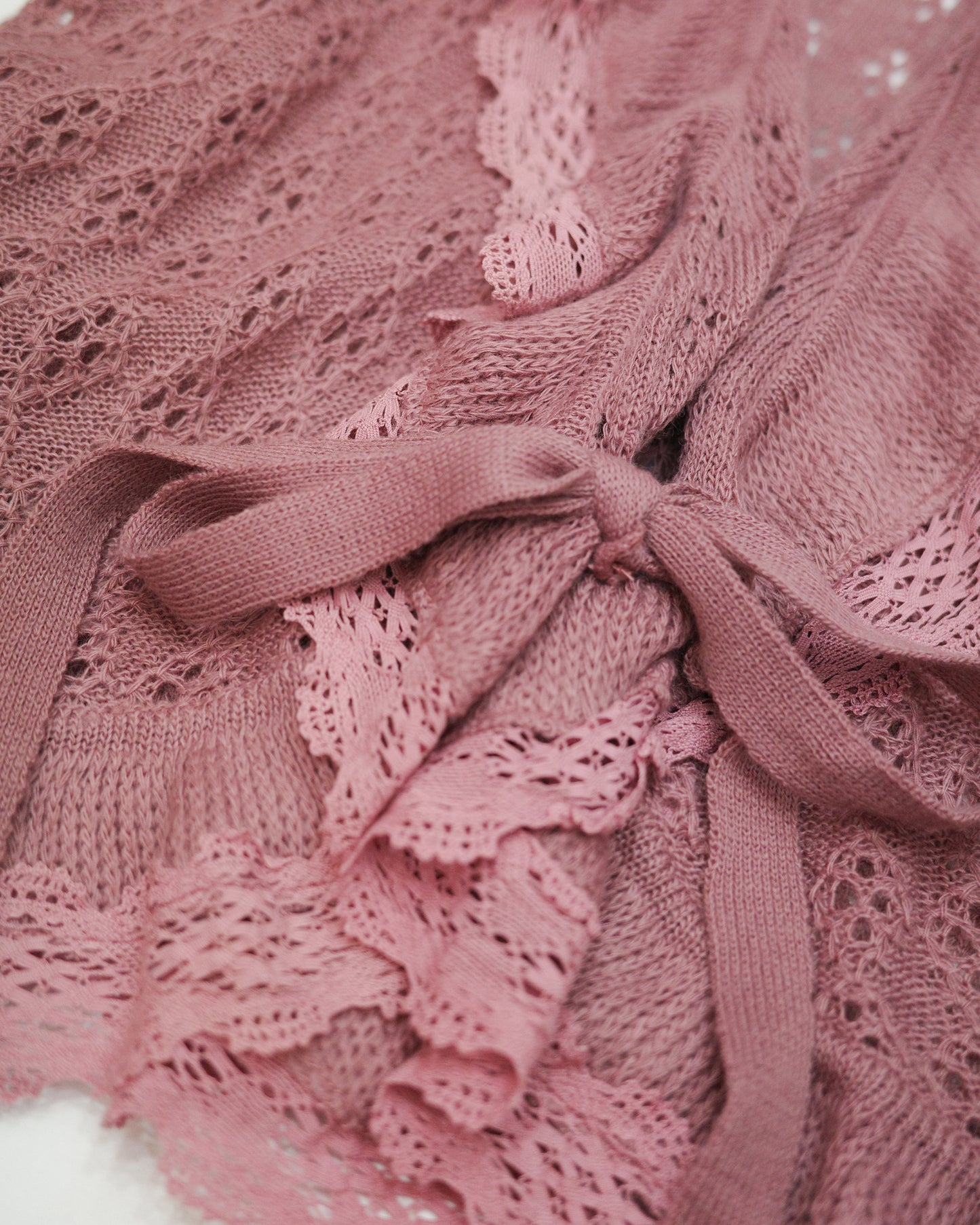 Purple Lace Cardigan