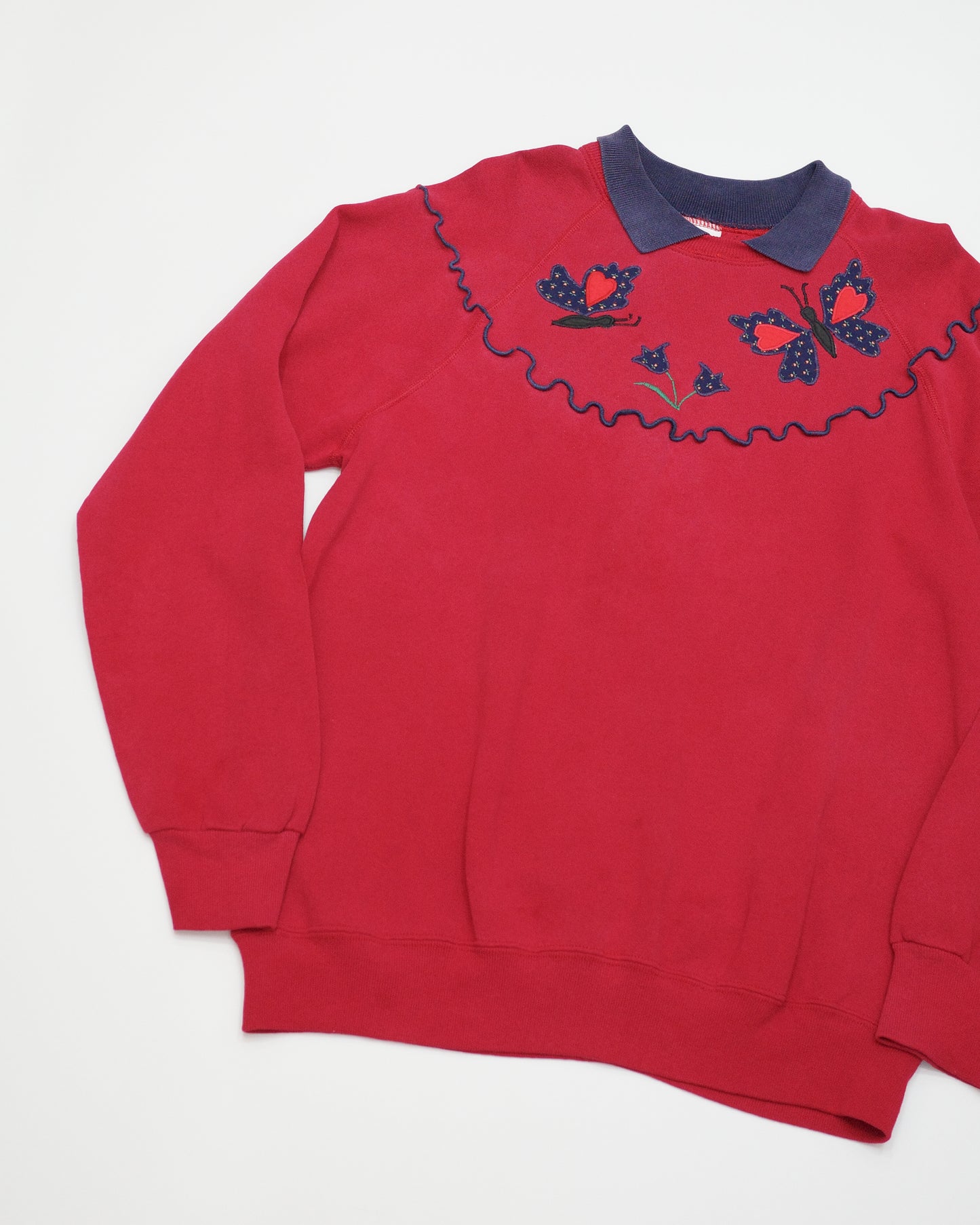 Blue Collar Butterfly Sweater