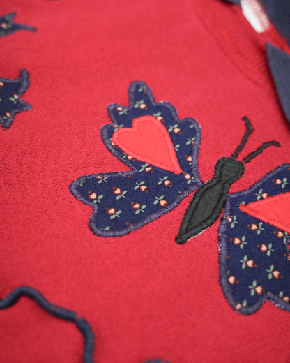 Blue Collar Butterfly Sweater