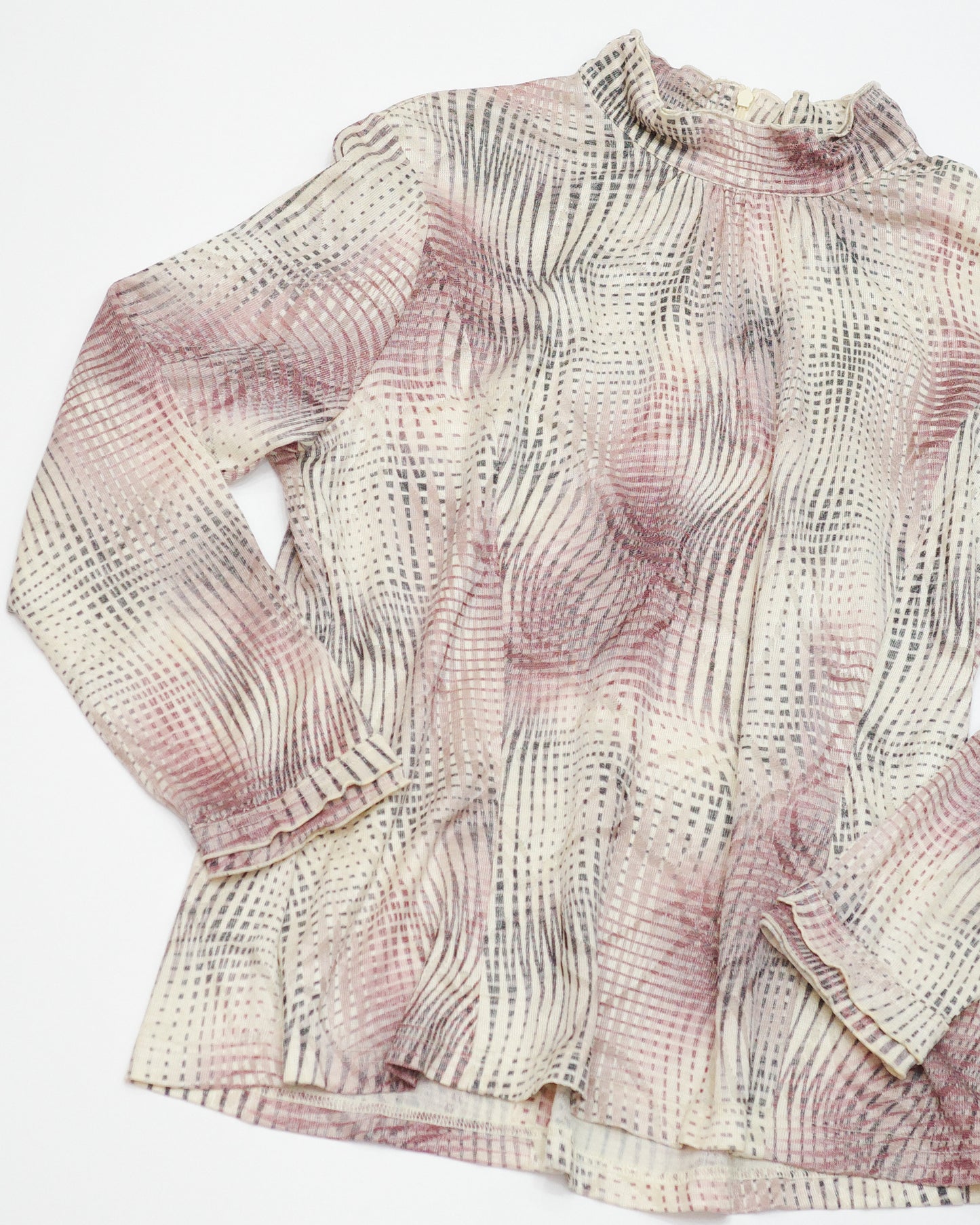 Ruffle Collar Top