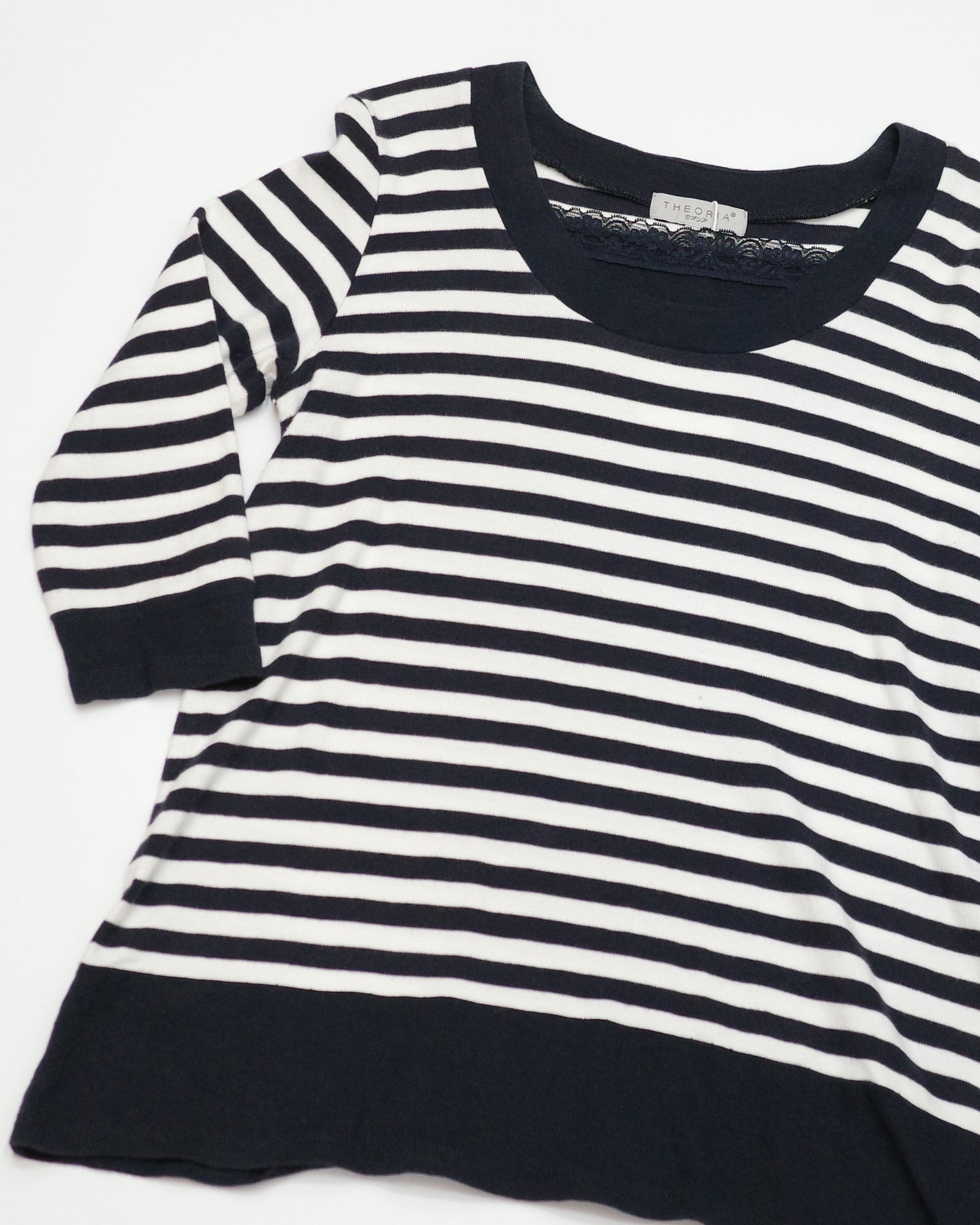 Lace Striped Top