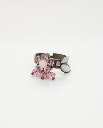Flower Crystal Ring