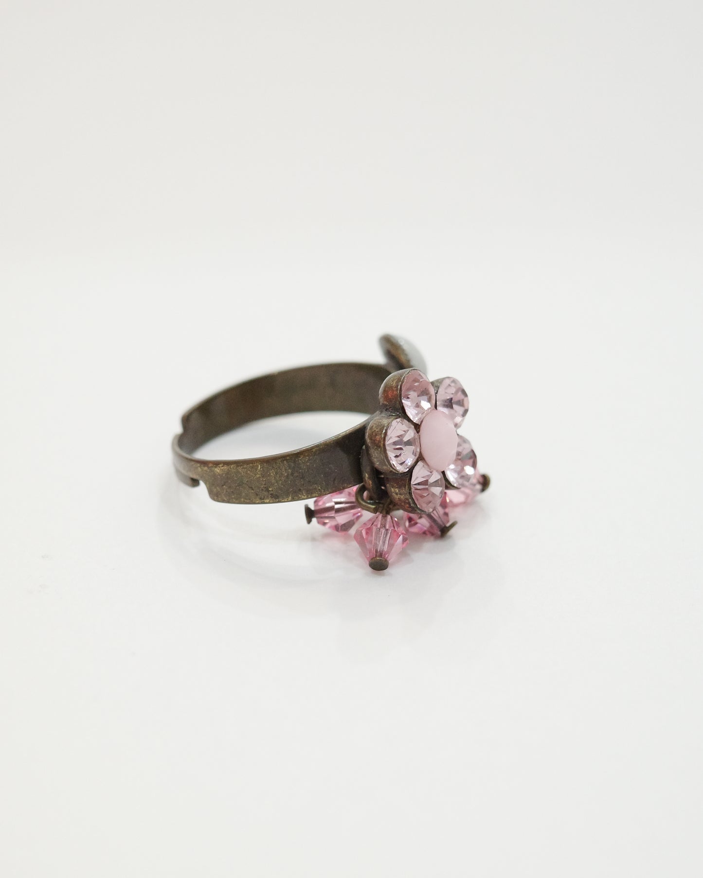 Flower Crystal Ring