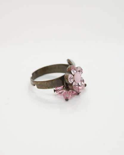 Flower Crystal Ring