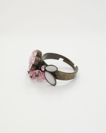 Flower Crystal Ring