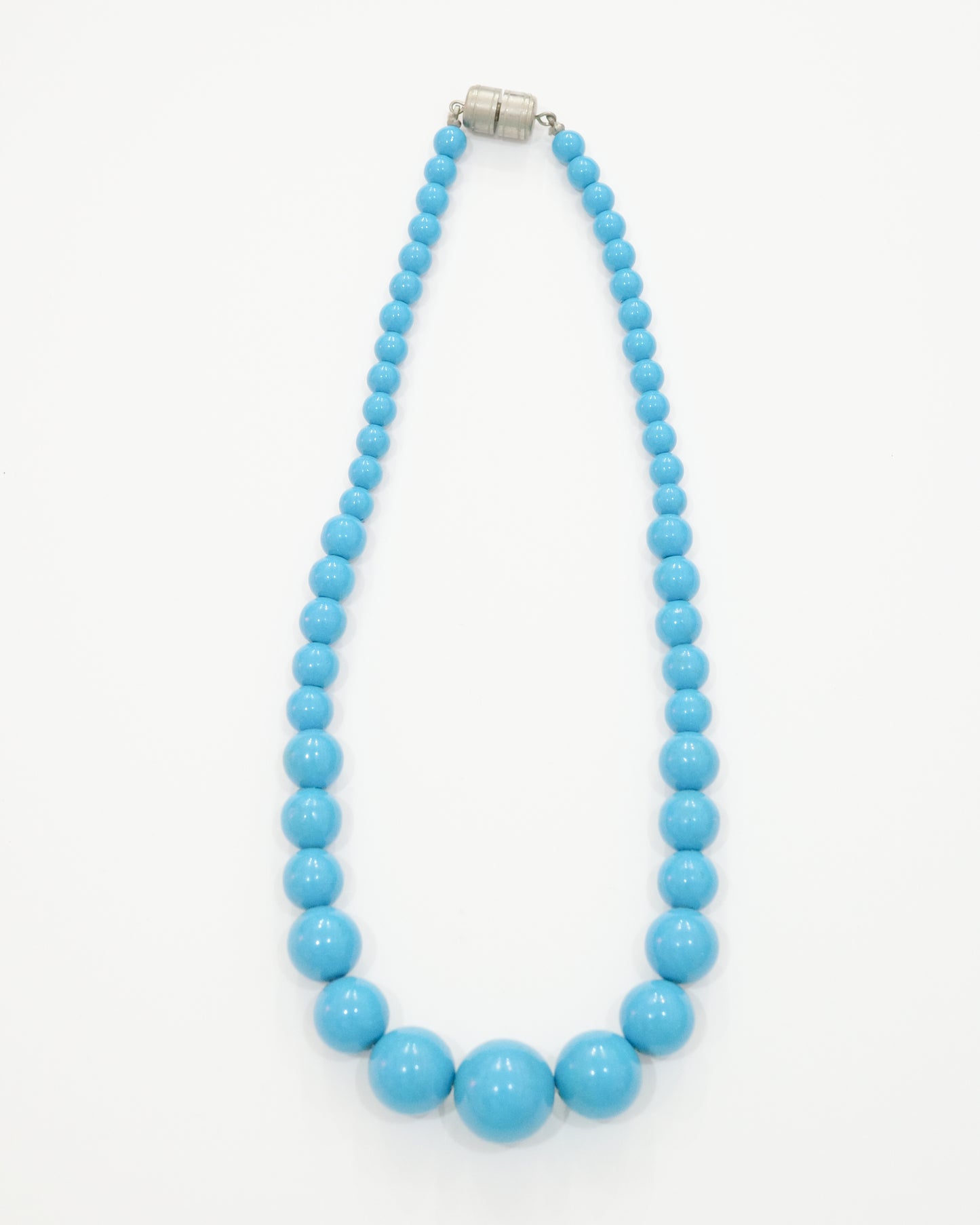 Blue Gumball Necklace