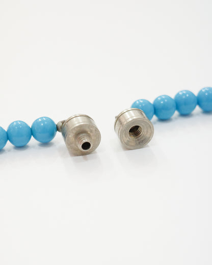 Blue Gumball Necklace