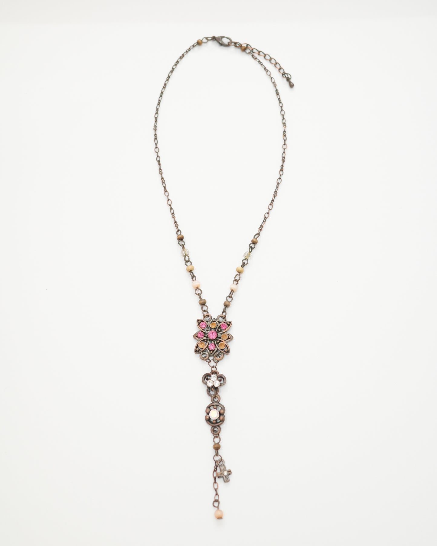 Floral Y-Necklace