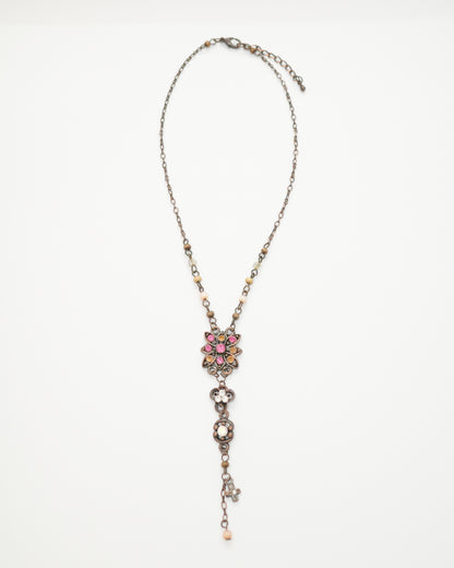 Floral Y-Necklace