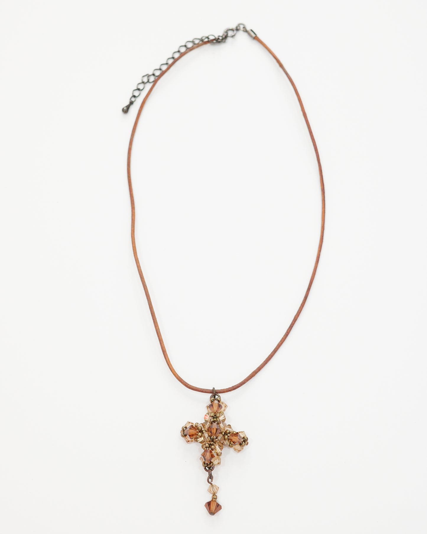 Beaded Cross Necklace