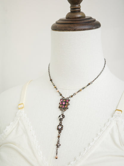Floral Y-Necklace