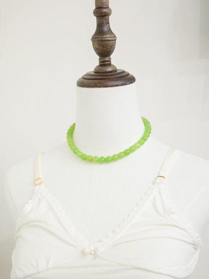 Lime Green Necklace