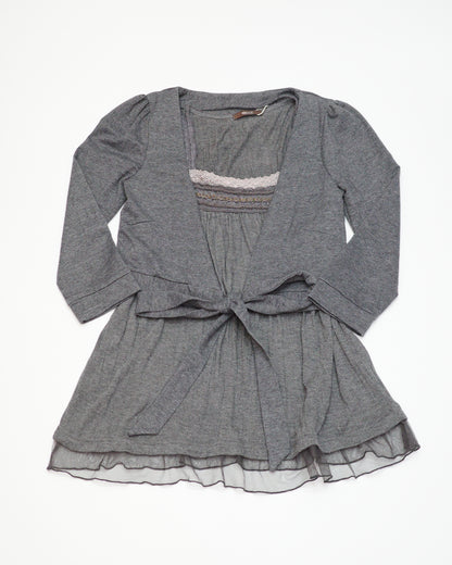 Gray Lace Set