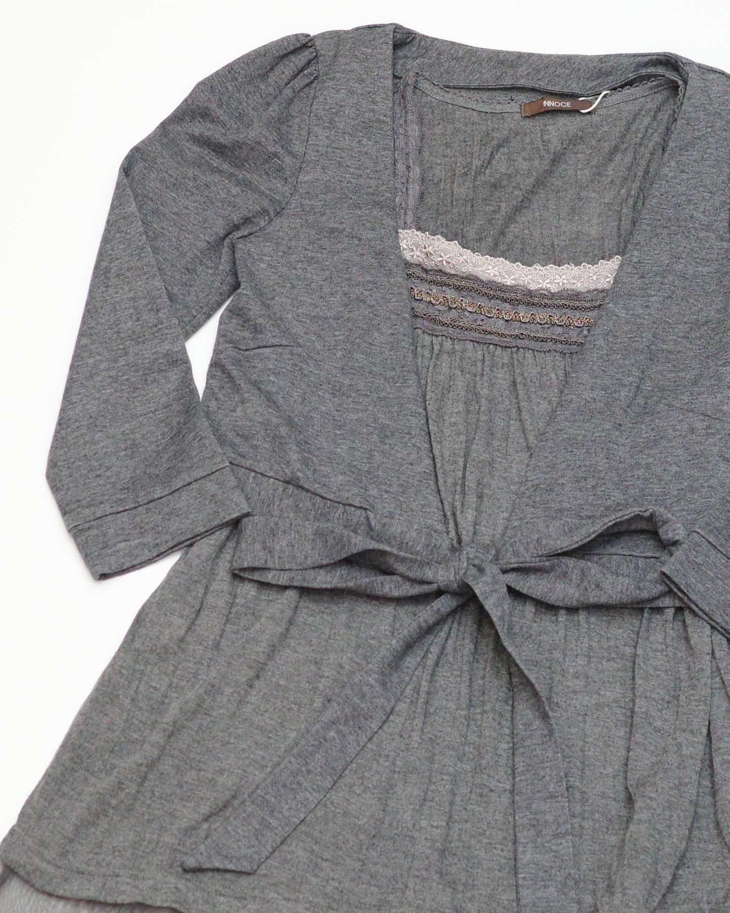 Gray Lace Set