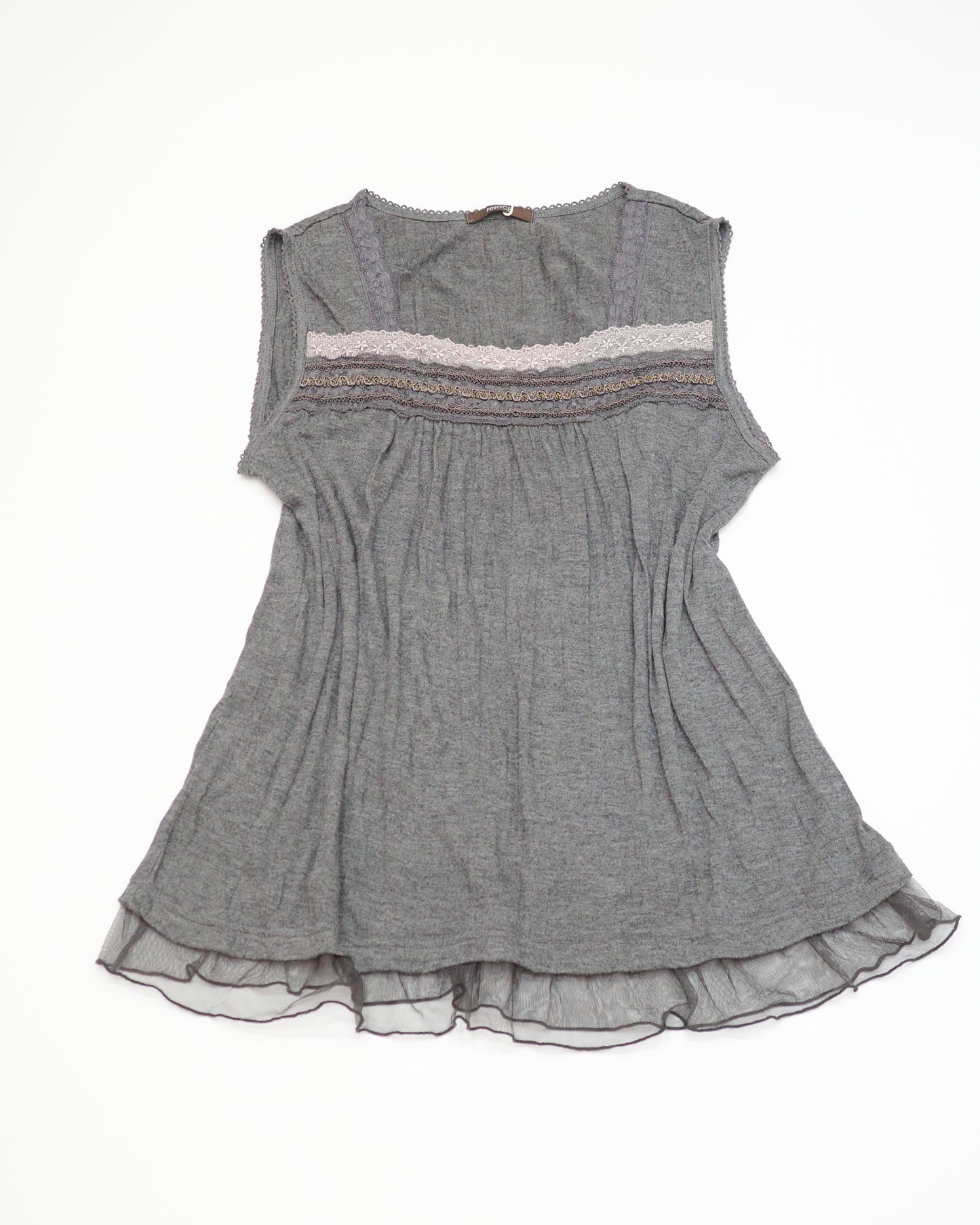 Gray Lace Set