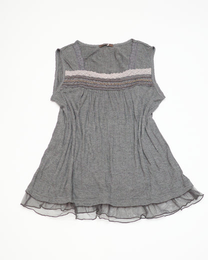Gray Lace Set