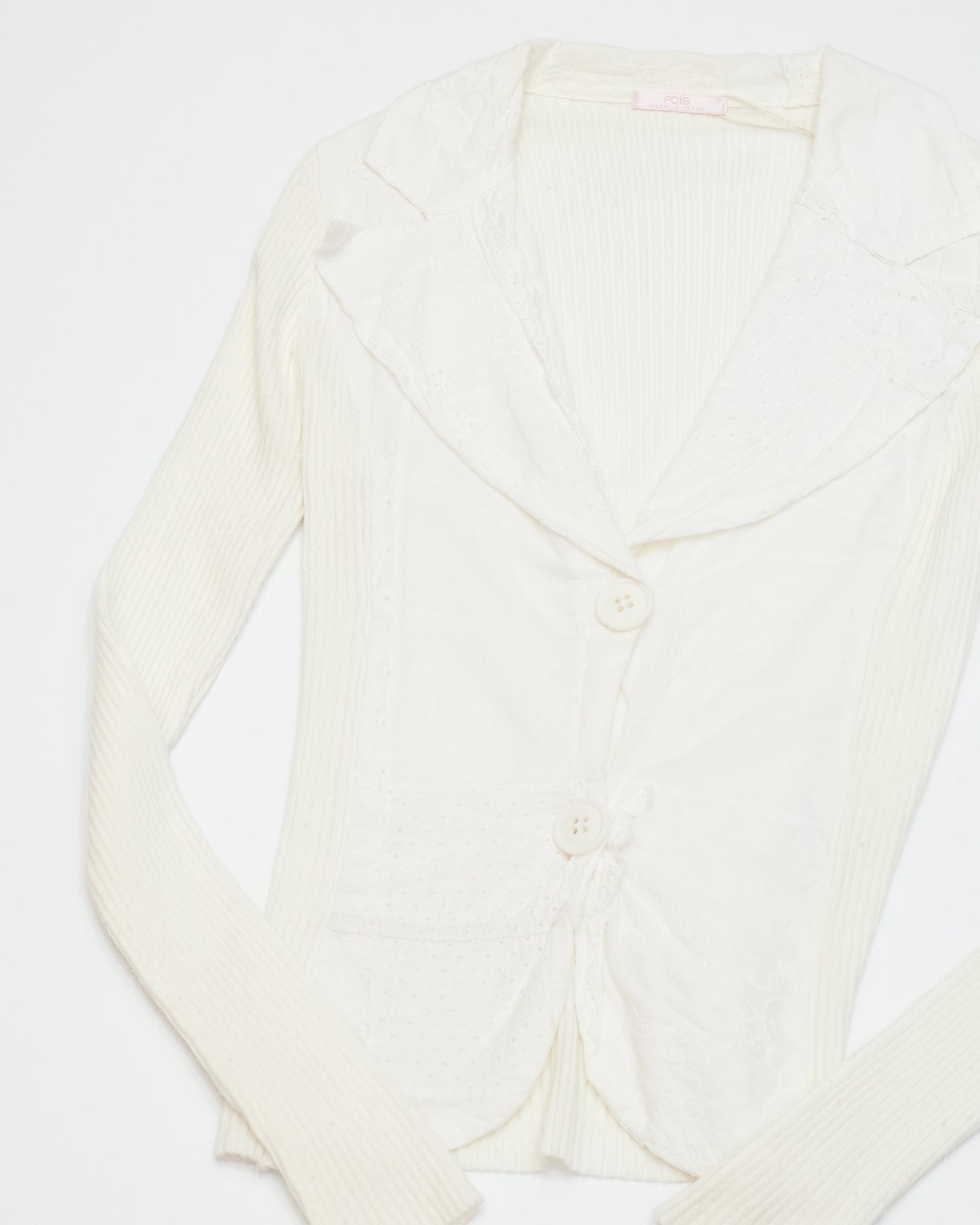 White Lace Cardigan