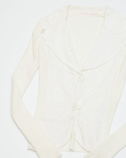 White Lace Cardigan
